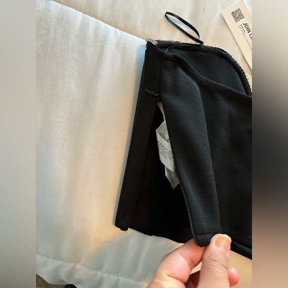 NWT ZARA SHIMMERY CORSET - Picture 6 of 9